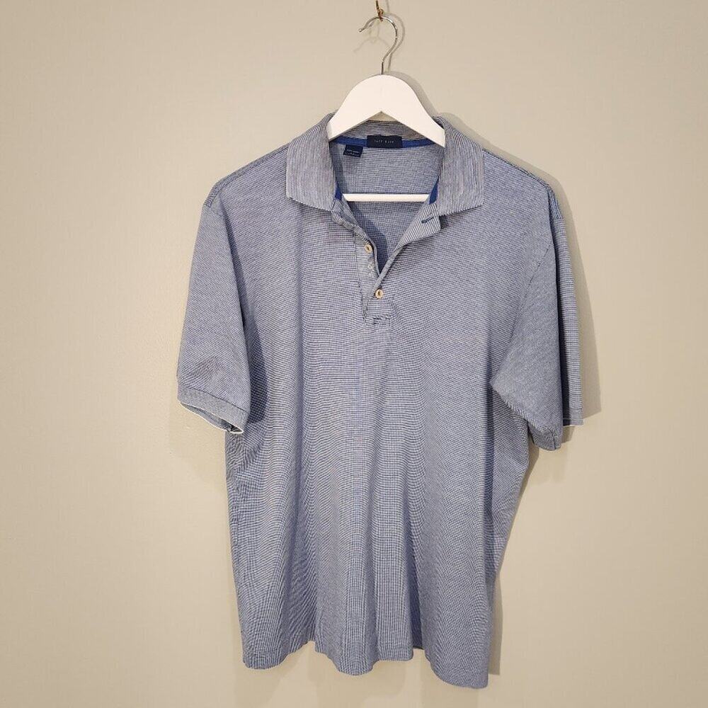 Jeff Rose 100% Cotton Polo Blue - Size M
